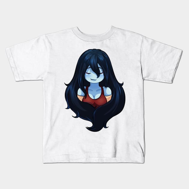 Marceline Kids T-Shirt by pau-stark507